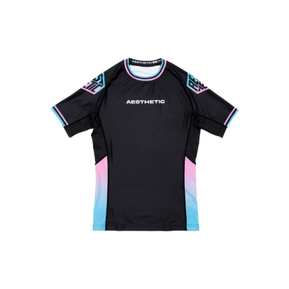 'MIAMI' ラッシュガード (BLACK) 半袖