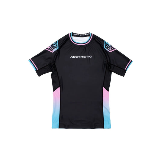 'MIAMI' ラッシュガード (BLACK) 半袖