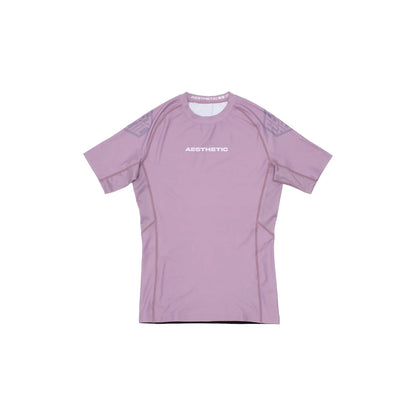 PASTEL DUSTY PURPLE ラッシュガード 半袖