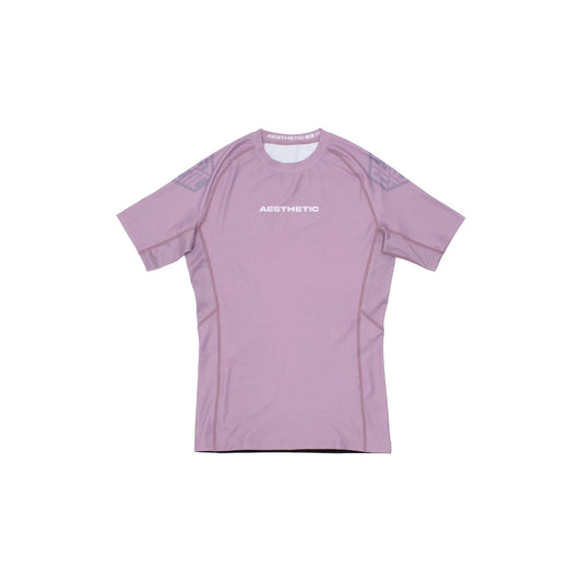 PASTEL DUSTY PURPLE ラッシュガード 半袖