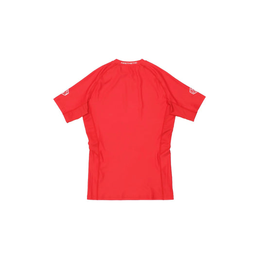 UNIFORM ラッシュガード 半袖 (RED)