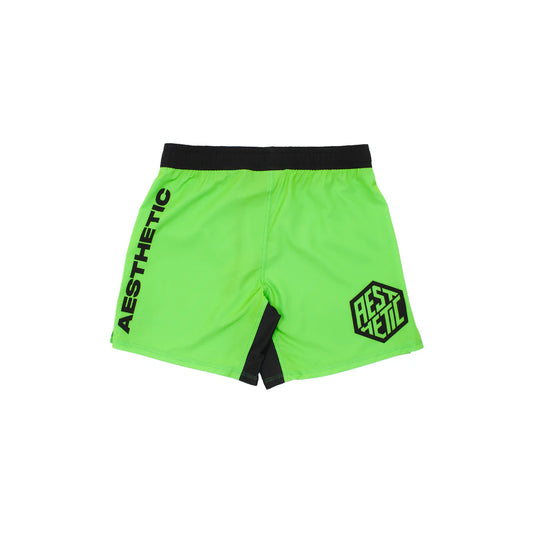 FLURO GREEN グラップリングショーツ